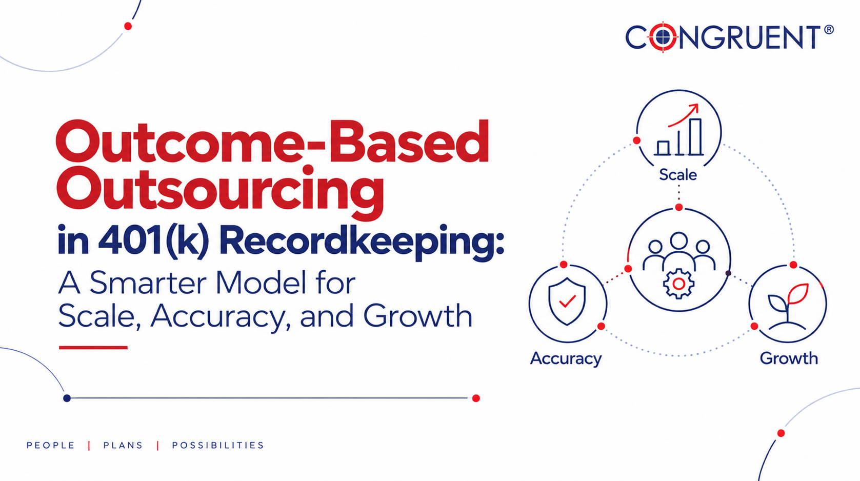 Outcome-Based Outsourcing in 401(k) Recordkeeping: A Smarter Model for Scale, Accuracy, and Growth